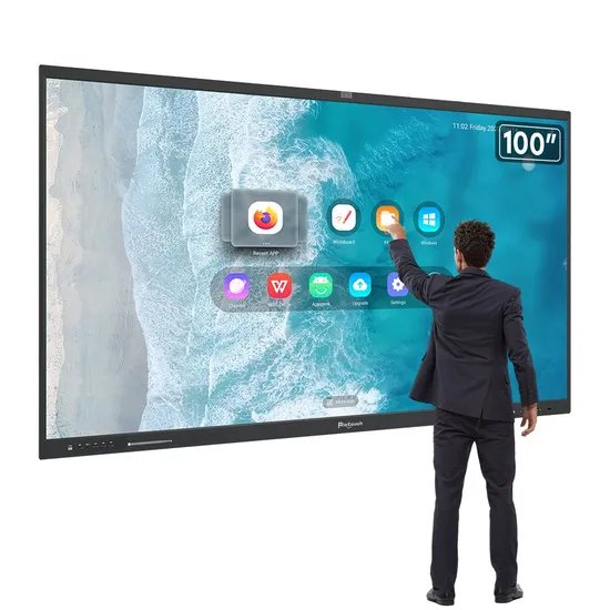 75-Inch 4K LED Digital Interactive Smart Board for School Teaching and Bussiness Meeting Interactive Flat Panel Interactive Boards