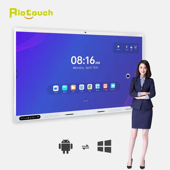 98-Inch 4K LED Digital Interactive Smart Board All-in-One Computer for School and Bussiness Interactive Flat Panel Interactive Boards