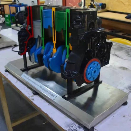 Diesel Engine Cylinder Dissection Model Automobile Educational Equipment