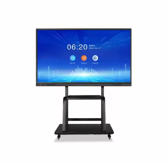 Teaching Conference all-in-one machine 65/75/85/100 inch Touch electronic whiteboard multimedia touch screen flat panel TV OEM factory