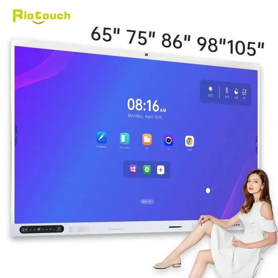 Rk3588 Classroom Smart Board Interactive Advertising Machine General-Purpose Embedded Computer TV Mounts Carts.