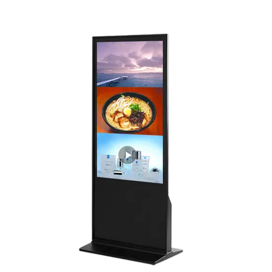 65 Inch Touch Screen Floor Standing Digital Signage Monitor