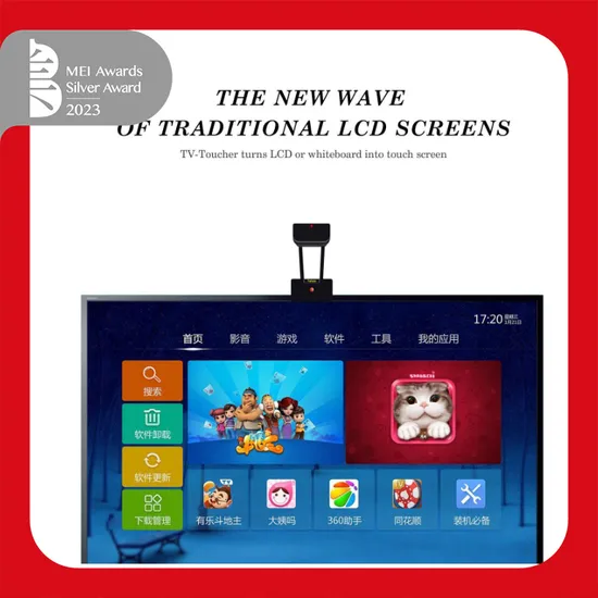 2024 New Tech Hot Sale Infrared TV-Brush Interactive Whiteboard with ODM CE
