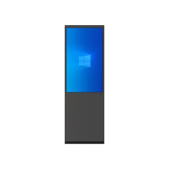 55-Inch 3840*2160 Resolution OEM Kiosk Floor Standing Digital Signage Advertising Panel Display