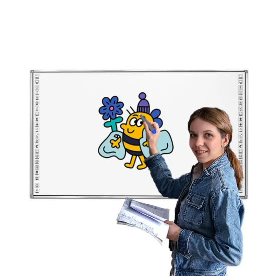 82 Inch Infrared Touch Electronic Whiteboard Touch Blackboard Sdk Interactive Whiteboard 20 Points
