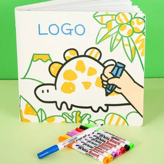 Durable Reusable Newest Kids Erasable Drawing Book