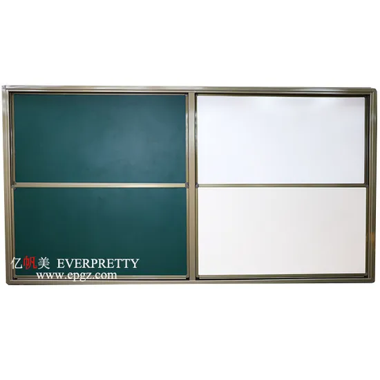 School Classroom Furniture Movable Green White Board