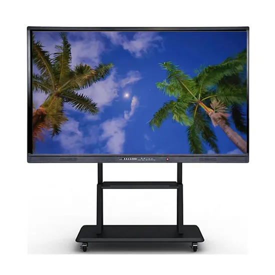 65 Inch Meeting Room/School Portable Infrared/IR/Capacitive/Resistive/Pcap Touch Screen Flat IPS Panel Interactive Smart Board
