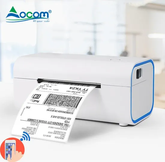 Android Mobile Phone Roll Paper Black and White Wireless Shipping Label Printers Address Packaging Waybill Direct Thermal Printer