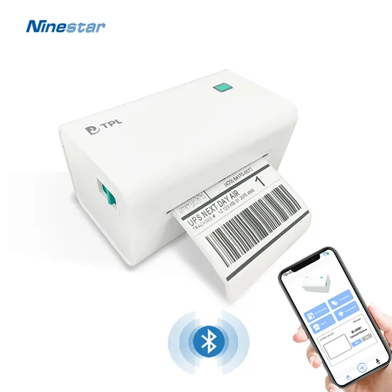High Speed Bluetooth WiFi USB Interface 4*6 Inch Thermal Shipping Label Printer Sticker Waybill Printer