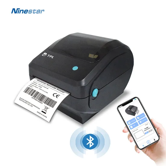 New Td-401 Telec EAC Fac Srrc Bis Certificate Thermal Sticker Barcode 4*6 Shipping Waybill Label Printer for Express Industry