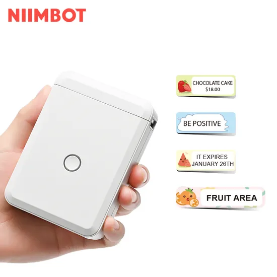 Niimbot Handheld Small Mobile Pocket Bluetooth Thermal Label Portable Printer