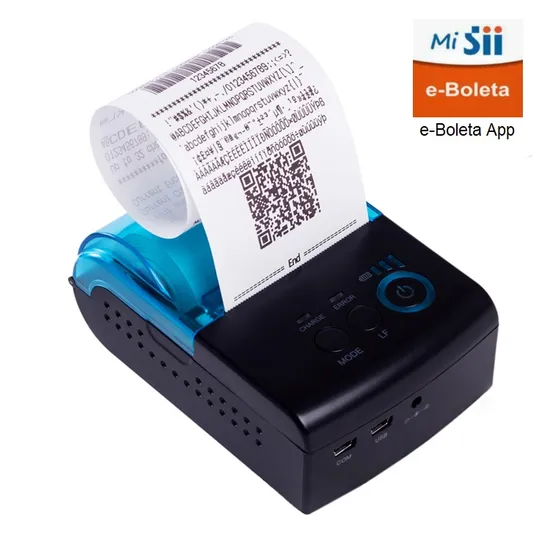 58mm Mini Portable Printer Bluetooth Small Wireless Handheld Thermal Receipt POS Printer