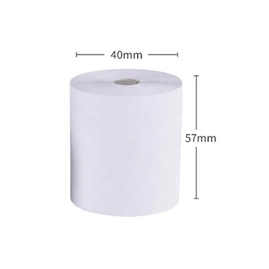 Thermal Paper Roll 57X40mm 80X80 Cashier Paper Till Rolls 80X80 Thermal
