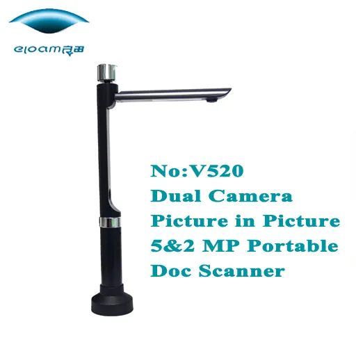 Dual Camera Document Portable Scanner for Banking, Telecom, Finance S520
