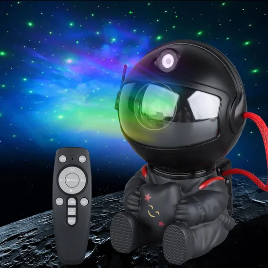 Astronaut Night Light Projector - Perfect for Bedroom and Game Room Lamp