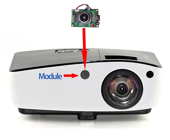 Smart Classroom Portable Pen Touch Short Throw Built-in Module Interactive Projector