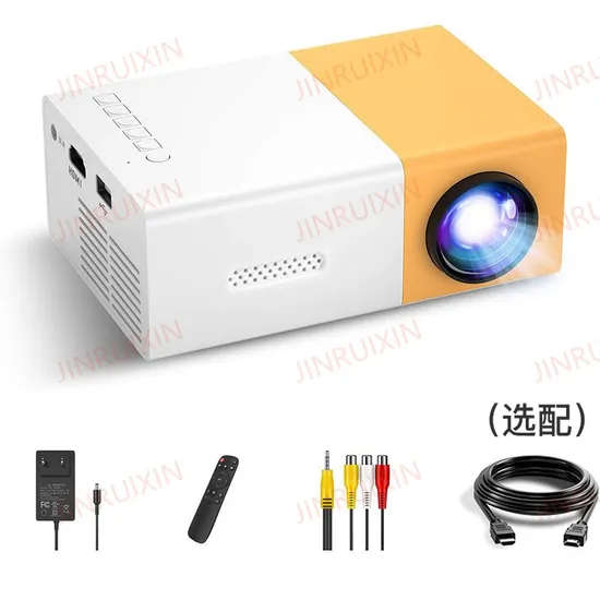 Cross-Border Overseas Hot Selling Projector Mini Portable Yg300