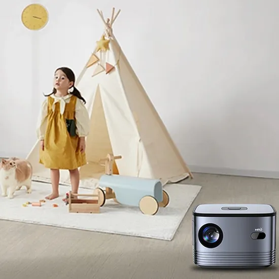 Portable Projector Smart TV WiFi Mini Projector Portable Home Theater Cinema Projector
