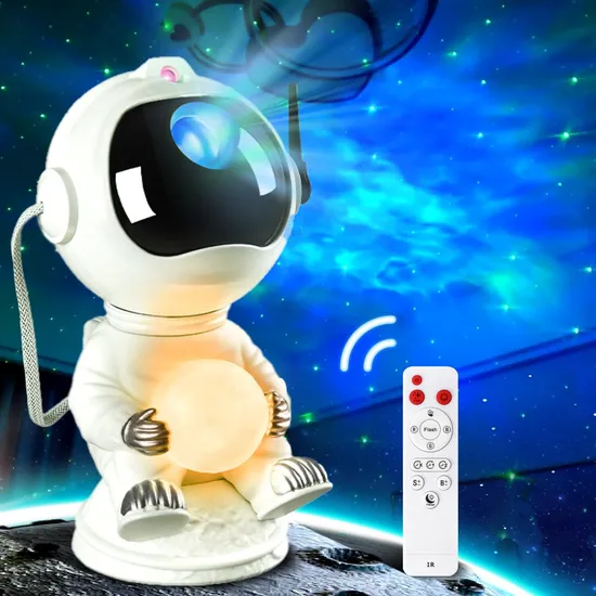 Astronaut Galaxy Lamp: Mesmerizing Light for Home Relaxation Lamp