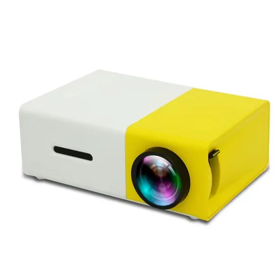 Factory Yg300 HD Portable Projector Mini Pocket Mobile Home Video Projector for Kids Story Proyector