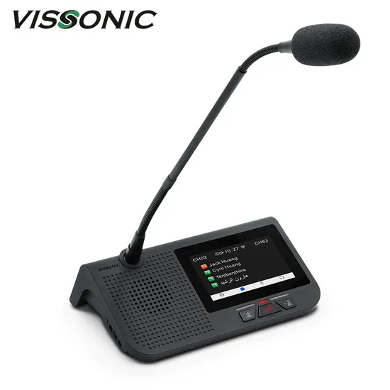 Wireless Multi Media Touch Screen Conference Microphone