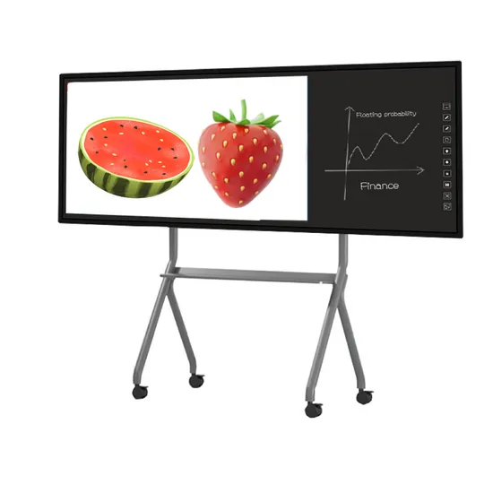 Eiboard 94 Inch Infrared Interactive Flat Panels Whiteboard Education Meeting Digital Board 4K LED Anti Glare Smartboard Mobile