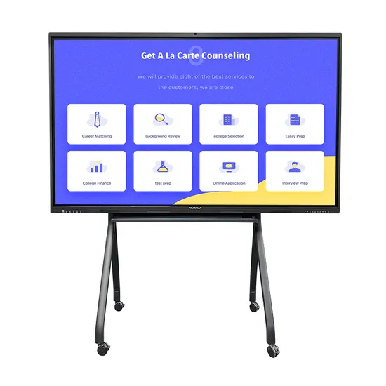 Educational Training Equipment Flat Panel Smart Interactive Whiteboard