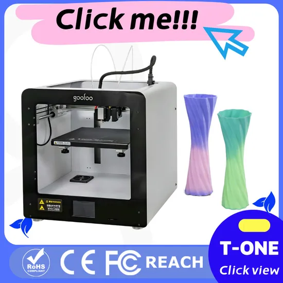 Factory Manufacturing Metal 3D Printer Machine professional Stampante 3D Drucker Impressora Imprimante Impresora 3D Printers for Printing Dual Colors