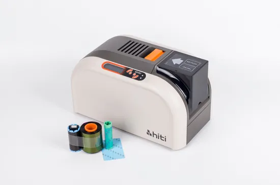 High Speed Original Photo ID Card Machine Hiti CS200e Thermal Smart Card Printer