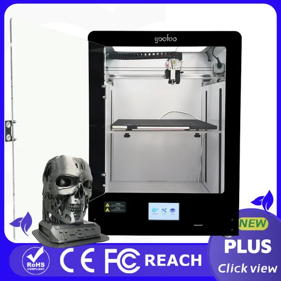 High Precision Industrial Desktop Fdm 3D Printer Large Format Sign Big DIY Metal 3D Printers for USA Warehouse Products