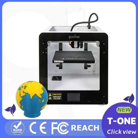 Customizable Metal Desktop 3D Printer Impresora 3D 200*200*150mm Fast Speed Fdm 3D Printers DIY for Household
