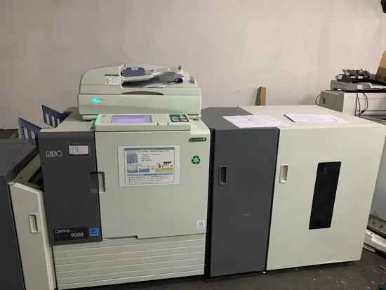 A3 Digital Riso Orphis 9000 Monochrome High Speed Duplicator and Copier Production Printer