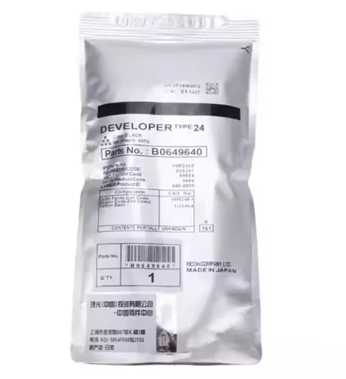 for Ricoh 1060 1075 2051 2060 2075 5500 6000 6500 7500 8000 8001 9001 9002 Typ 24 Type Carrier Iron Powder Developer