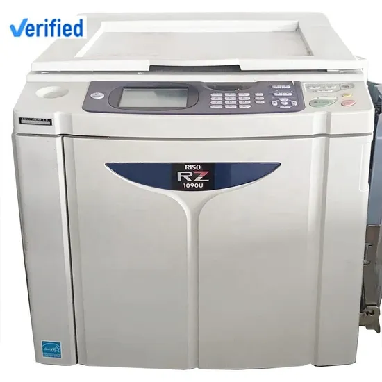 Comstar Refurbished Riso Rz Ez220 230 231 530 630 570 670 770 970 Mz730 Digital Duplicator Printer Risograph Machine