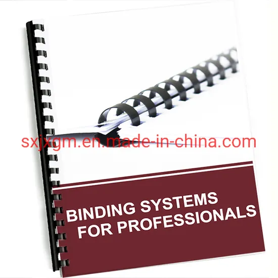 Assorted Binding Machines′ Binding Consumables (cover, comb, wire, coil...)