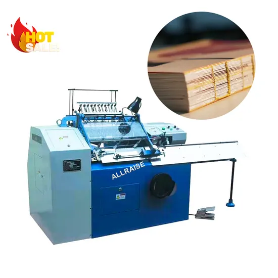 Automatic Thread Book Sewing Machine Book Binding and Sewing Machine