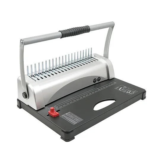 Powerful A4 Comb Binding Machine with 450 - Sheet Max Binding for Office Work
