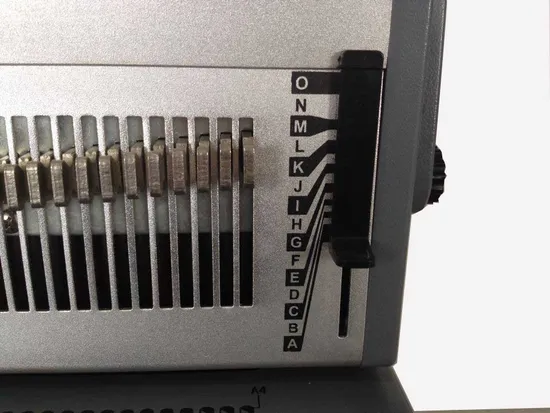 A4 Size Office Manual Spiral Coil Punching and Binding Machine Super47 Plus