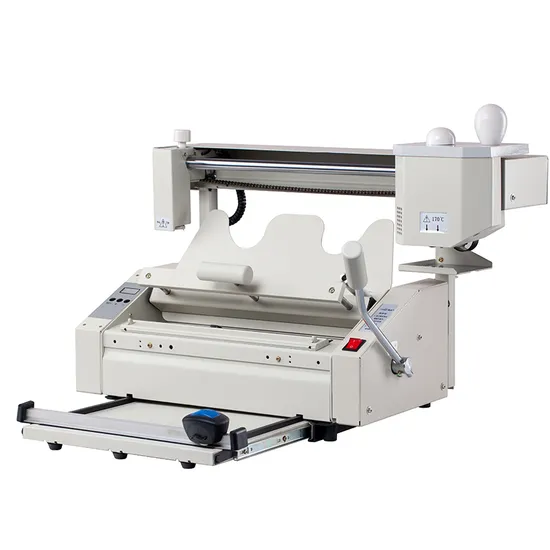 Jb-4 Desk Top Manual Glue Binder for Creasing Function