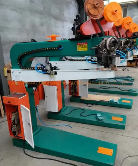 High Performance Corrugated Carton Box Stapler Stitcher Machine