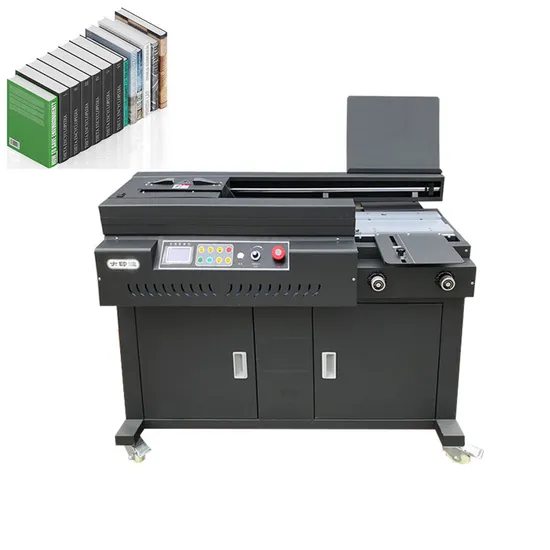 Automatic A4 Glue Binder Hot Melt Glue Binding Machine for Various Books