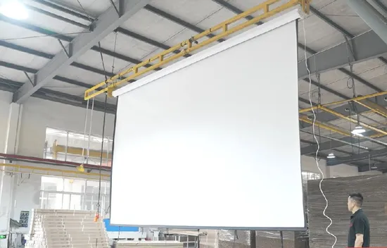 4K Larger Size Motorized Projector Screen 180" with Remote Tubular Motor