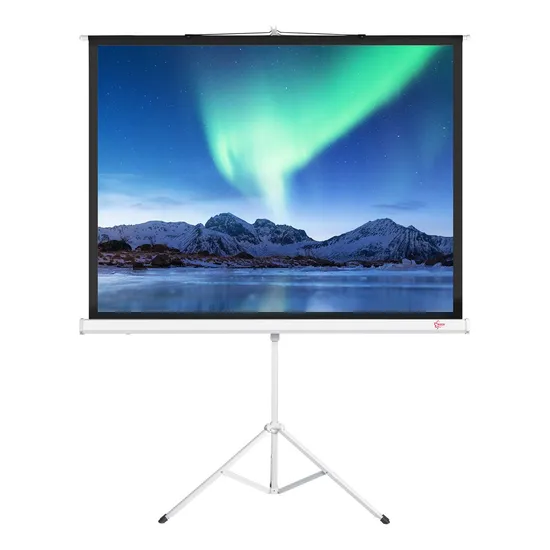2024 Hot Selling 150" Projection Screen Tripod Screen 4K with Stand