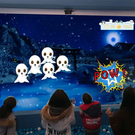 Games for Children Interactive Digital Projection Portable Kids Immersive 7 Effects 3D Holographic Reality Exhibition Event