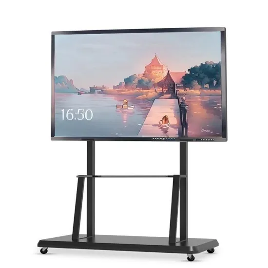 School 75 Inch Interactive Whiteboard 4K Display Interactive Flat Panel Smart Board