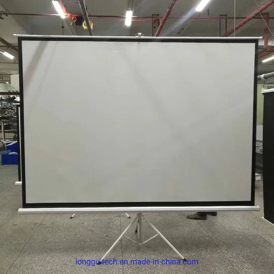 Support Projection Screen HD Projection Screen White Plastic Projection Screen