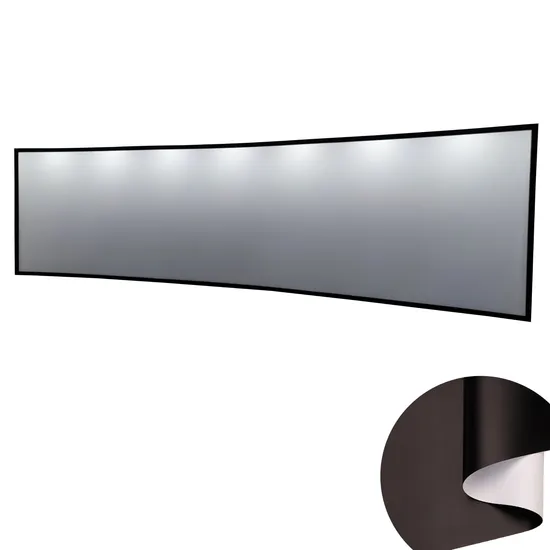 5m/4.8m White-Black Projection Film Super Wide Projection Screen Film