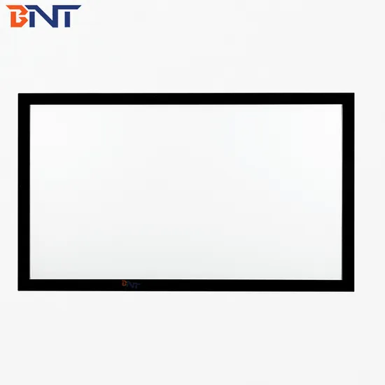 Bnt Home Theater Projector Fixed Frame Screen Wall Mount Projection Screen