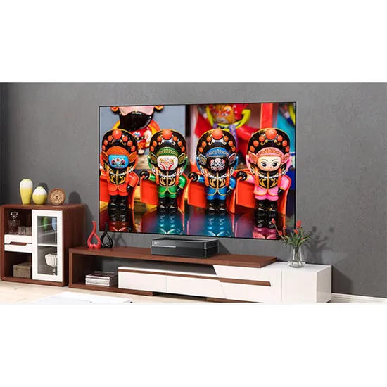 Fscreen 100 Inch Iris Series Fresnel Alr Projection Screen Fixed Frame Screen Perfect for Game Business Meeting Home Theater Home Cinema and Entertainment